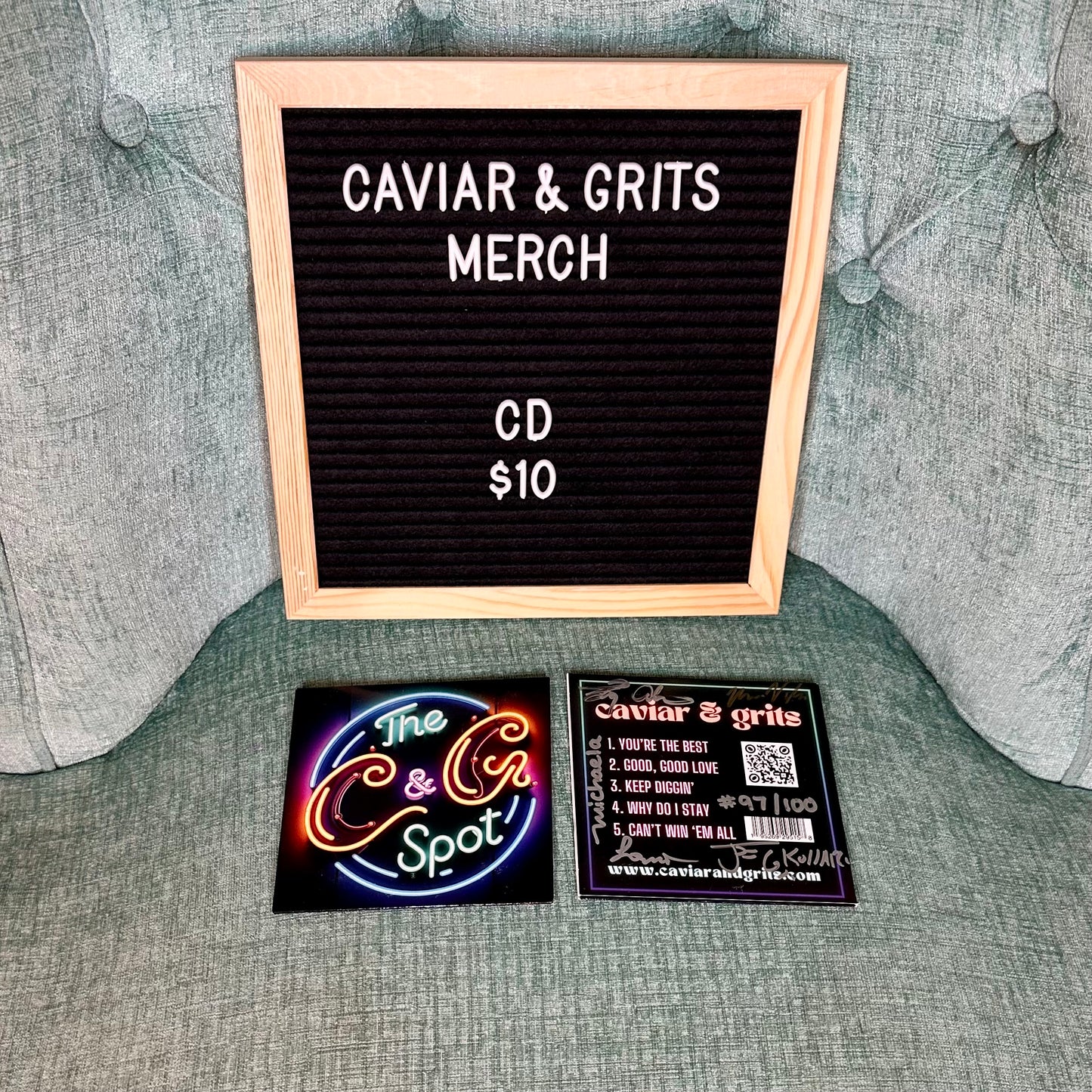 The C&G Spot CD - SIGNED