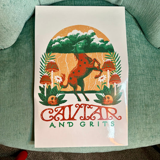 Horse Design Poster